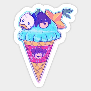 Sea Salt Ice Cream Sticker